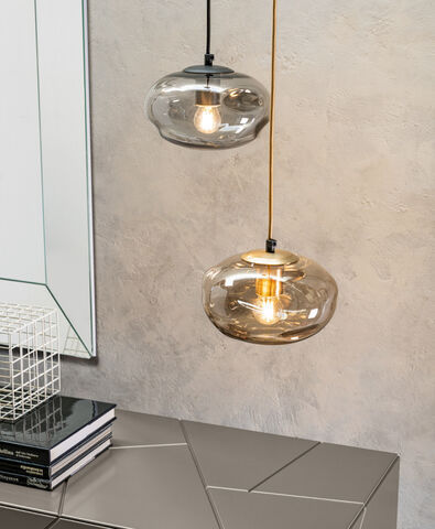 Hängelampe - NUBOLA SS  - Riflessi - Metall / Glas / modern
