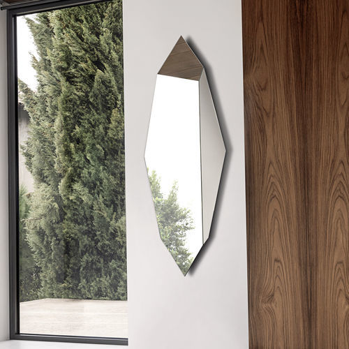 Wandmontierter Spiegel - PRISMA  - Riflessi - modern / achteckig / Bronze-Look