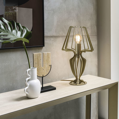 Tischlampe - ALLEGRA T BIG  - Riflessi - Metall / modern / wiederaufladbar