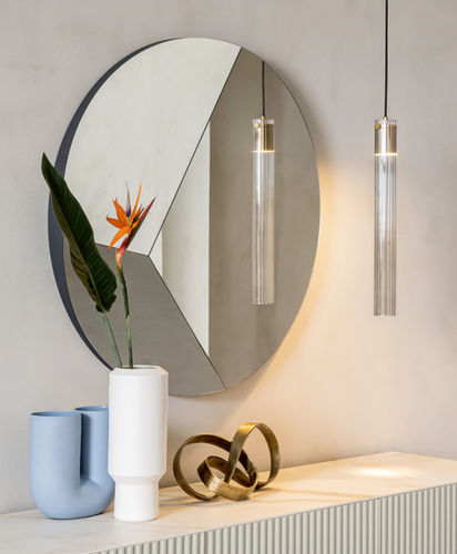 Wandmontierter Spiegel - CIRCLE - Riflessi - modern / rund