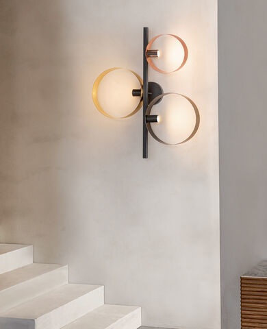 LED-Deckenleuchte - LED LOOP P3 - Riflessi - modern / ringförmig / aus lackiertem Metall
