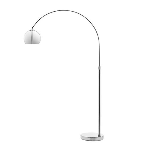 Stehleuchte - LOUNGE MINI - Frandsen Lighting - aus verchromtem Metall / modern / mit Kabel