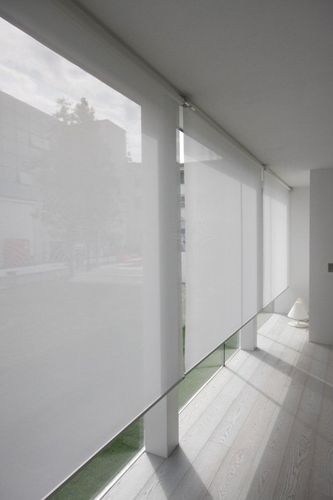 Jalousie für Fenster - HYPNO TOP - MYCORE GS - Segeltuch / mit Kettenauslösung / Verdunkelung