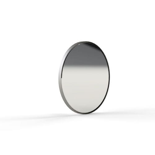 Wandmontierter Spiegel - C410 - A. e T. ITALIA - modern / oval / Metall
