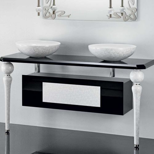 Badezimmer-Unterschrank - DECO - A. e T. ITALIA - wandmontiert