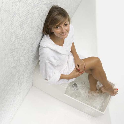 Keramik-Fußbecken - S300 - A. e T. ITALIA - mit Wassermassage