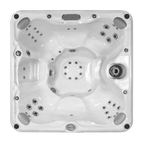 Einbau-Whirlpool - McKINLEY  - SUNDANCE SPAS FRANCE - zum Aufstellen / quadratisch / Sechssitzer