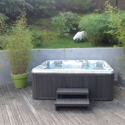 Einbau-Whirlpool - MONTCLAIR - SUNDANCE SPAS FRANCE - zum Aufstellen / rechteckig / Viersitzer