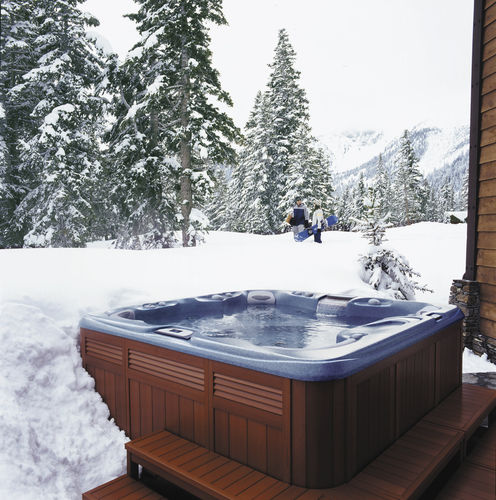 Einbau-Whirlpool - OPTIMA  - SUNDANCE SPAS FRANCE - zum Aufstellen / quadratisch / Sechssitzer