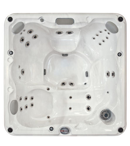 Einbau-Whirlpool - PEYTON - SUNDANCE SPAS FRANCE - zum Aufstellen / quadratisch / Sechssitzer