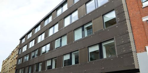 Metall-Metallgewebe - GREAT SUTTON STREET - James & Taylor - für Vorhangfassade / für Fassadenverkleidung / ausgebreitet