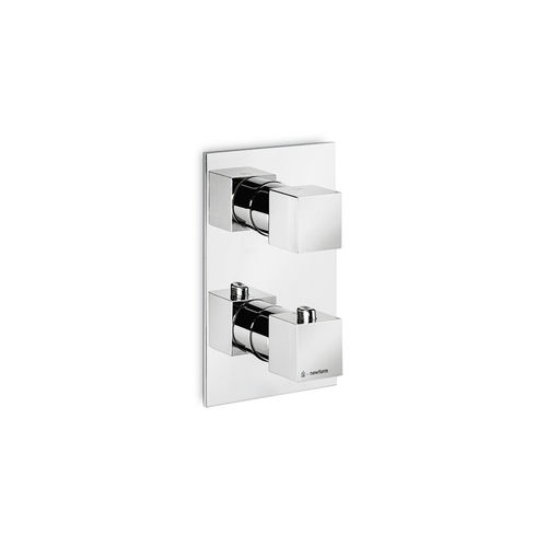 Einhebelmischer für Dusche - FORMA: 67648E - NEWFORM - Einbau / thermostatisch / Metall