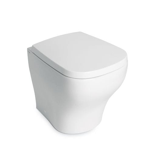 Freistehendes WC - FLUIDA: 66200 - NEWFORM - Keramik / mit eingebauter Spülung / modern