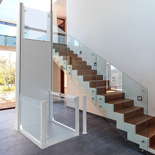 Hebeplattform für Personen mit eingeschränkter Mobilität - SWEDISH STYLE PLC150 - Platform Lift Company - für Rollstühle / für Gebäude / zur beruflichen Nutzung