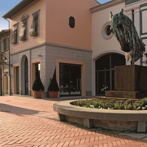 Terrakotta-Pflasterstein - LITOS - Manetti Gusmano & figli - Sannini Impruneta - für Außenbereich / für Terrasse / für Garten