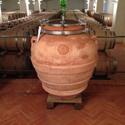 Tank für Wein - AMPHORAS  - Manetti Gusmano & figli - Sannini Impruneta - Fertigbau / Terrakotta