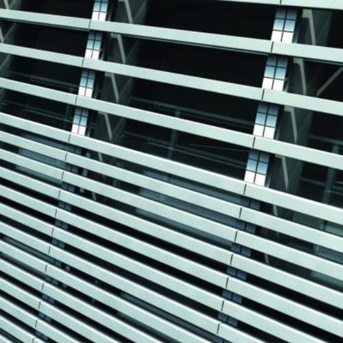 Aluminium-Sonnenschutzlamelle - XPAN BAGUETTE - PROMOCLAD - für Fassaden / vertikal
