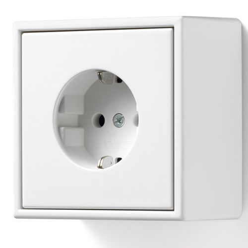Mehrfachsteckdose - LS CUBE - ALBRECHT JUNG GMBH & CO. KG - wandmontiert / Aufputz / Duroplast