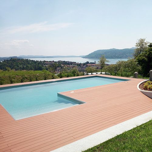 Verbundholzterrassendiele - TERRA DI SIENA - SKEMA - Holzoptik / 100% recycelbar