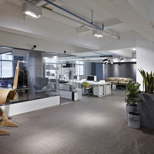 Vinyl-Bodenbelag - TATAMI EBONY - SKEMA - für den Innenraum / für professionellen Gebrauch / aus Fliesen