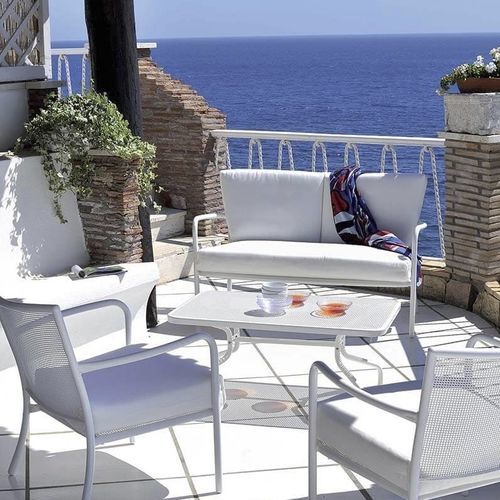 Modernes Sofa - ATHENA - EMU - für Garten / Acrylgewebe / mit abnehmbarem Kissen