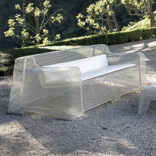 Modernes Sofa - IVY - EMU - für Garten / Maschen / mit Armlehnen