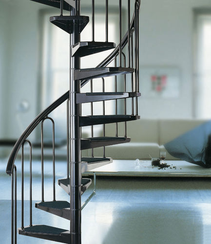 Wendeltreppe - AF26 - FONTANOT - ALBINI & FONTANOT - Metallstufen / mit Metallstruktur / modern
