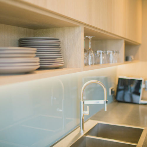 Möbel-Paneel - IVORY OAK - Decospan - für Innenausbau / Laminat / Holzoptik