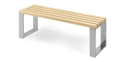 Moderne Bank für Umkleideraum - PSD120/180S - Mobilificio - Holz