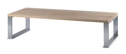 Moderne Bank für Umkleideraum - PSD120/180D - Mobilificio - Holz