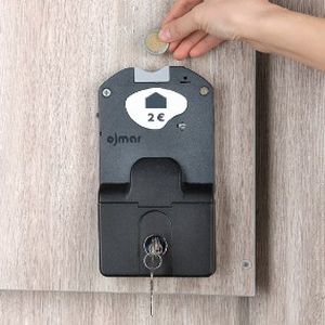 Mechanischer Münzschloss - ACCMNO - Mobilificio - für Eingangstür / mit 1 Schließpunkt