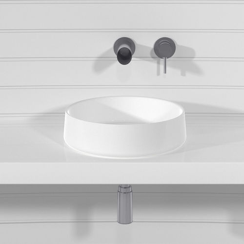 Aufsatzwaschbecken - KOR  - Technova S.r.l. - Pietraluce® / individuell gestaltbar / zweifarbig