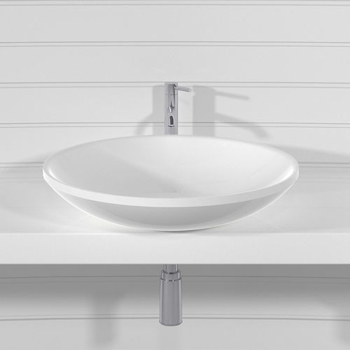 Aufsatzwaschbecken - CONCA - Technova S.r.l. - Pietraluce® / individuell gestaltbar / zweifarbig