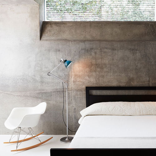 Stehleuchte - TYPE 1228 - Anglepoise® - Aluminium / Gusseisen / aus verchromtem Metall