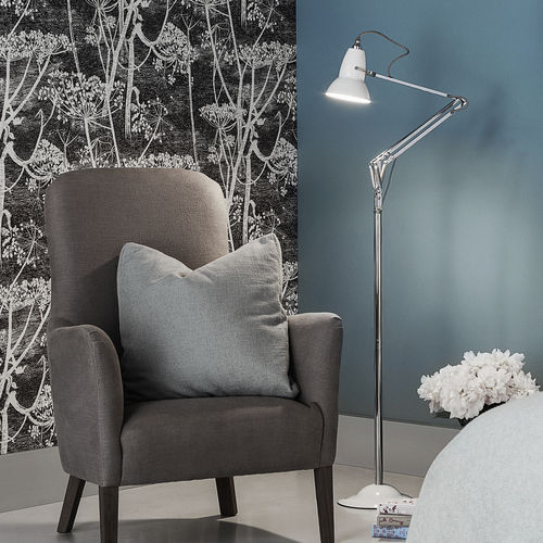 Stehleuchte - ORIGINAL 1227 - Anglepoise® - Aluminium / Gusseisen / aus verchromtem Metall