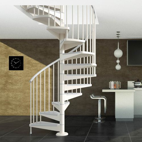 Wendeltreppe - STAR 04 - SK SYSTEME - Metallstufen / mit Metallstruktur / modern