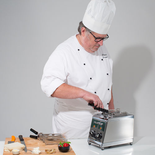 Toaster für professionellen Einsatz - 7000 - Milan Toast - 2-Scheiben / Edelstahl