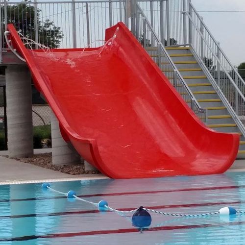 Gerade Rutsche - RAMP  - WhiteWater - für Aquapark