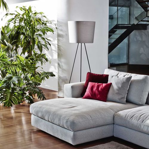 Stehleuchte - HUNT e LAMB - Ditre Italia - Stoff / Metall / modern