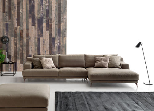 Ecksofa - FOSTER - Ditre Italia - modular / modern / Kunstleder