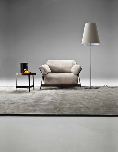 Moderner Sessel - KANAHA - Ditre Italia - Leder / Stoff / Eisen