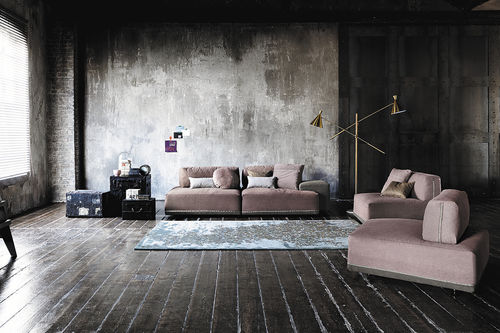 Modulsofa - SANDERS - Ditre Italia - modern / Stoff / Kunstleder