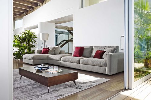 Modulsofa - URBAN - Ditre Italia - modern / Stoff / Leder
