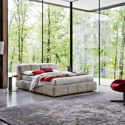 Doppelbett - DUNN - Ditre Italia - modern / Stoff / 180x200 cm