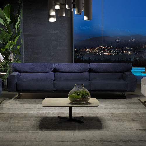 Modulsofa - MARGOT B - cierre - modern / Leder / schrägstellbar