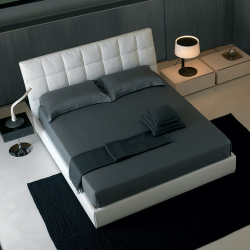 Doppelbett - MONDRIAN - cierre - modern / Polster / Kopfteil