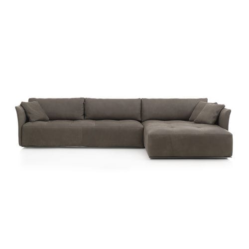 Modulsofa - NEW YORK M - cierre - modern / Leder / Zweisitzer