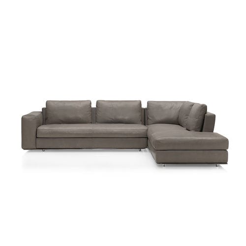 Modulsofa - SUMMER B - cierre - modern / Leder / Zweisitzer