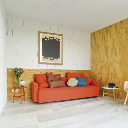 Bettsofa - NAP - SANCAL - modern / Stoff / mit Stauraum