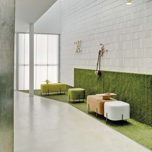 Moderne Polsterbank - ELEPHANT - SANCAL - Stoff / für Gewerbegebrauch / mit Ablage